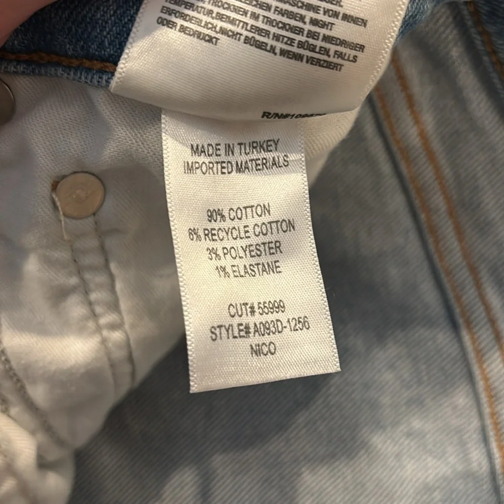 AGOLDE Nico High Rise Slim‎ Fit Jeans in Embark